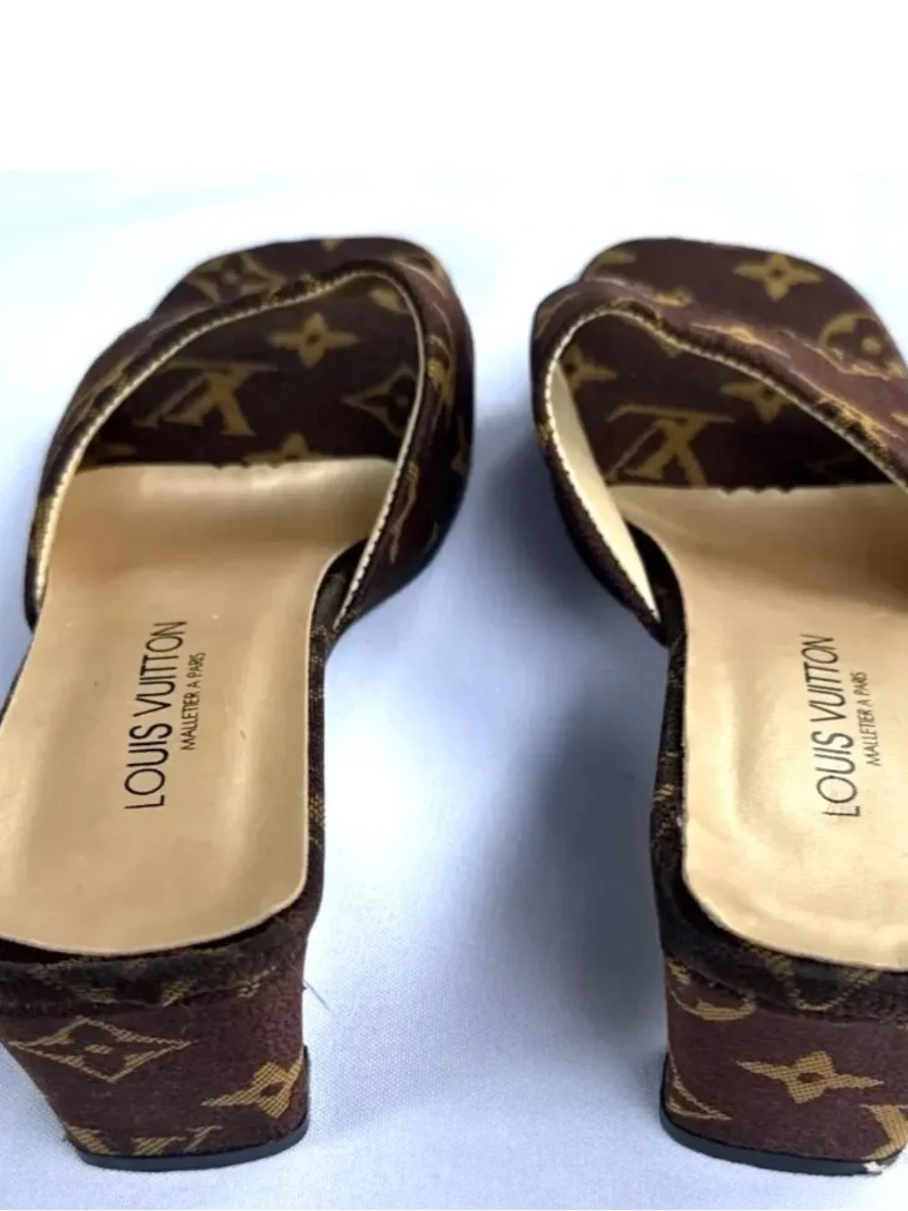 Louis Vuitton heeled sandals